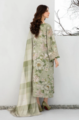 Sapphire - Winter 3PC Khaddar Digital Printed Dress - BFU0501