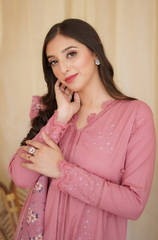 AYZEL- Dhanak Embroidered Suit - BFB0317