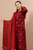 Kasyeria - 3PC Dhanak Embroidered Suit - BFB0133