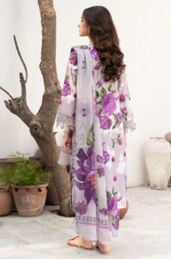 Sapphire - Winter 3PC Khaddar Digital Printed Dress - BFU0502