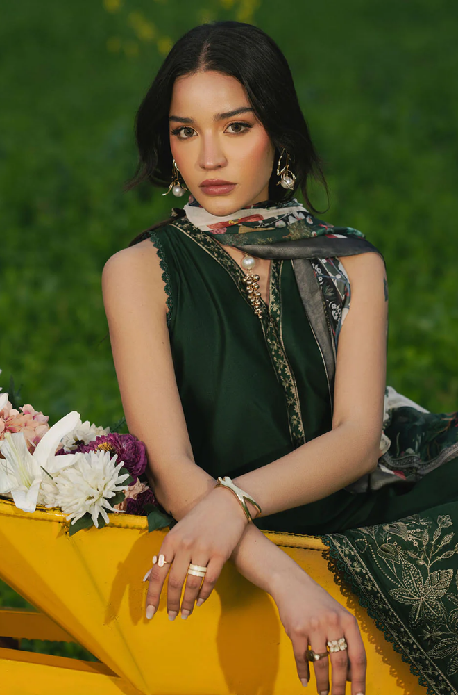 MUSHQ - 3PC Lawn Embroidered Suit- BFB0279