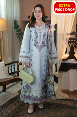 Jade - 3PC Lawn ChickenKari Embroidered Suit - BFA0018