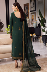 ASIM JOFA- 3PC Lawn Embroidered Suit - BFB0403