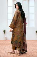 Baroque - Winter 3PC Khaddar Digital Printed Dress - BFU0503