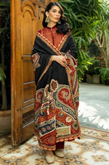 ZC - 3PC Lawn Embroidered Suit- BFB0270