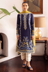 Zaha - 3PC Dhanak Embroidered Suit - BFB0159