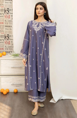 URGE - 3PC Lawn Embroidered Suit - BFU0095