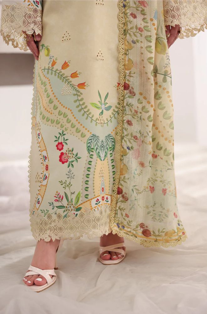 Rang Rasiya - Summer 3PC Lawn Digital Printed Dress - SS0831