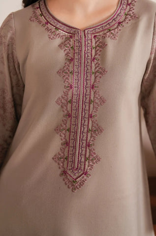 GARNET - 3PC Lawn Embroidered Shirt with Lawn Printed Dupatta and Trouser - BFB0232