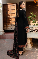 Rimsha - Winter 3PC Dhanak Embroidered Suit - BFB0420