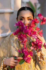 Sapphire - Winter 3PC Dhanak Embroidered Suit - BFB0478