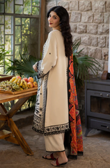 Asim Jofa - 3PC Lawn Embroidered Suit - BFB0219