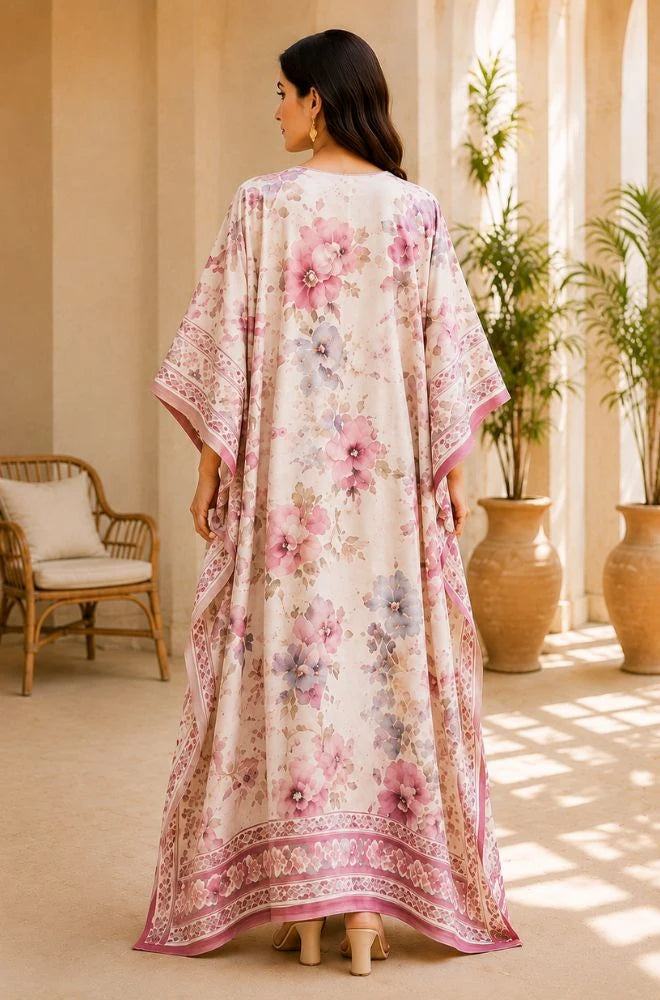 BlueFery - Kaftan Printed Lawn Dress - BKT003