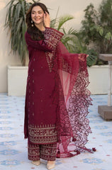 Stitched 3Pcs Embroidered Lawn Suit – RTW041