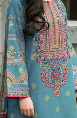 Stitched 3Pcs Embroidered Lawn Suit – RTW032