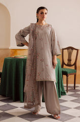 Summer 3PC Lawn Embroidered Suit - BFB0678