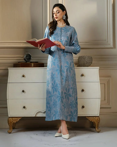 BAREEZE - 3PC Lawn Embroidered Shirt With Chiffon Embroidered Dupatta and Trouser - BFB0829