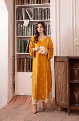 Mirana - 3PC Lawn Embroidered Suit - BFU0086 - | BlueFery