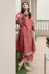 Stitched 2Pcs Embroidered Lawn Suit – RTW035 - | BlueFery