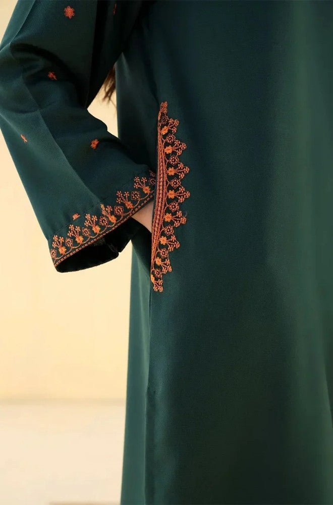 Stitched 2Pcs Embroidered Lawn Suit – RTW038 - | BlueFery