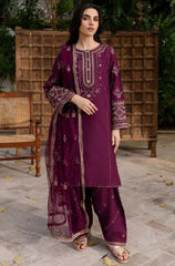 Stitched 3Pcs Embroidered Lawn Suit – RTW046 - | BlueFery