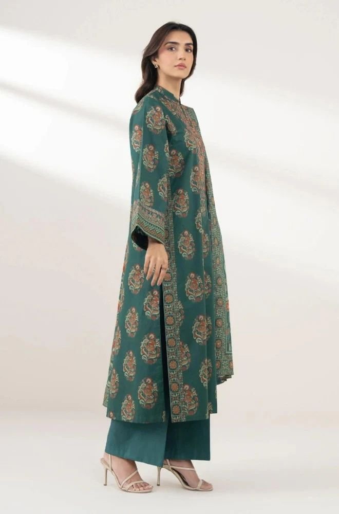 Stitched 3Pcs Printed Lawn Suit – RTW049 - | BlueFery