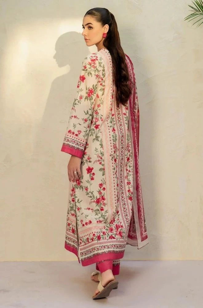 JAZMIN - Stitched 3PC Lawn Printed Shirt with Lawn Printed Dupatta and Trouser – RTW054