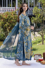 Stitched 3Pcs Printed Lawn Suit – RTW055 - | BlueFery