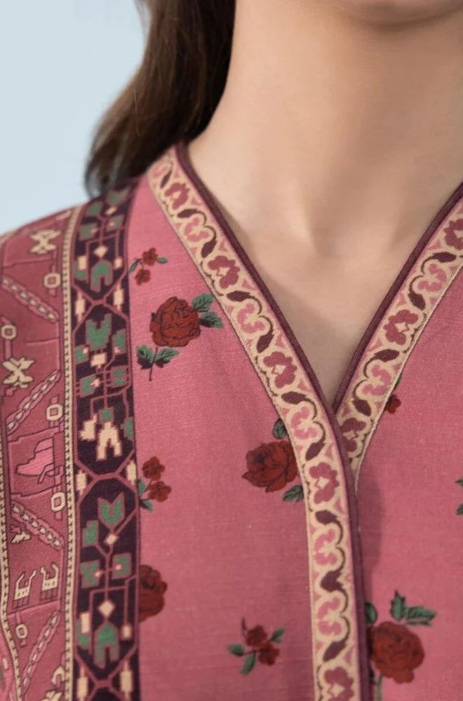 Stitched 3Pcs Printed Lawn Suit – RTW056 - | BlueFery