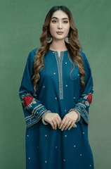 Summer 2PC Lawn Embroidered Suit - BFB0612 - | BlueFery