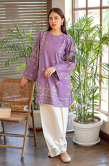 Summer 2PC Lawn Embroidered Suit - BFB0654 - | BlueFery