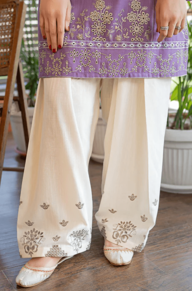 Summer 2PC Lawn Embroidered Suit - BFB0654 - | BlueFery