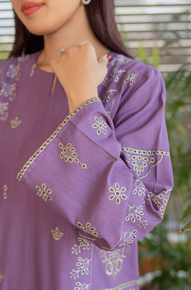 Summer 2PC Lawn Embroidered Suit - BFB0654 - | BlueFery