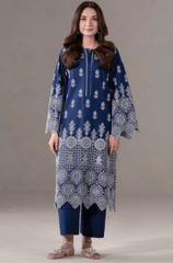 Summer 2PC Lawn Embroidered Suit - BFB0677 - New Arrivals | BlueFery