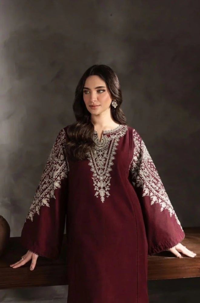 Summer 2PC Lawn Embroidered Suit - BFB0690 - New Arrivals | BlueFery