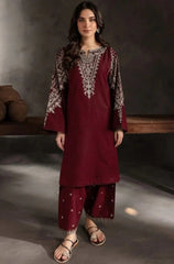Summer 2PC Lawn Embroidered Suit - BFB0690 - New Arrivals | BlueFery
