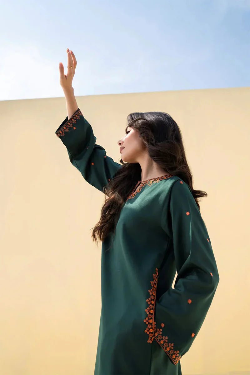 Summer 2PC Lawn Embroidered Suit - BFU0107 - | BlueFery