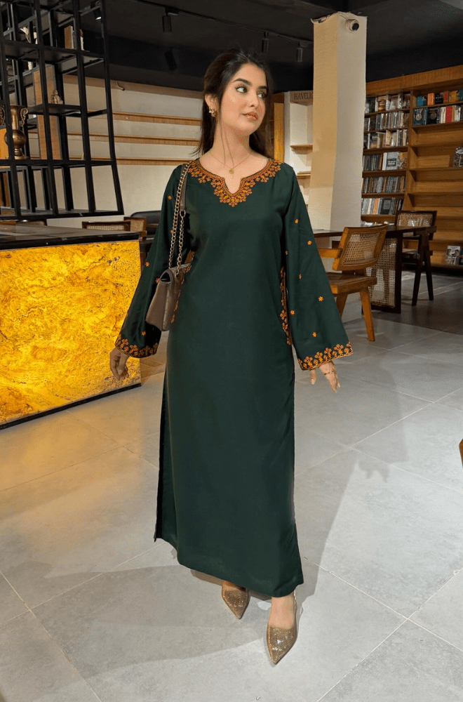 Summer 2PC Lawn Embroidered Suit - BFU0107 - | BlueFery