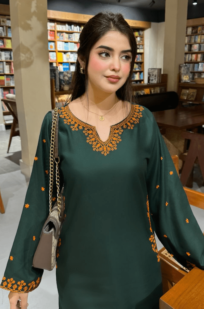 Summer 2PC Lawn Embroidered Suit - BFU0107 - | BlueFery