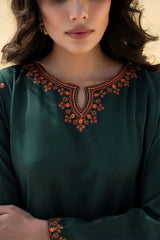 Summer 2PC Lawn Embroidered Suit - BFU0107 - | BlueFery