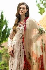 Summer 3PC Lawn Chickankari Embroidered Suit - BFB0684 - New Arrivals | BlueFery