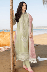 Summer 3PC Lawn Chicken Kari Embroidered Suit - BFRZ0040 - | BlueFery
