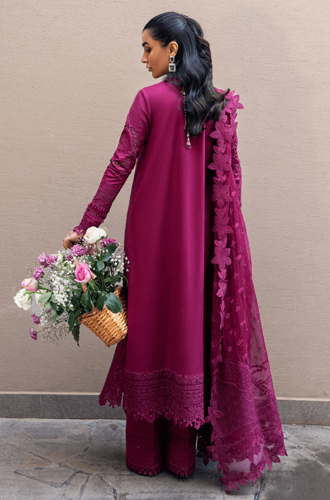 Summer 3PC Lawn ChickenKari Embroidered Suit - BFA0011 - New Arrivals | BlueFery