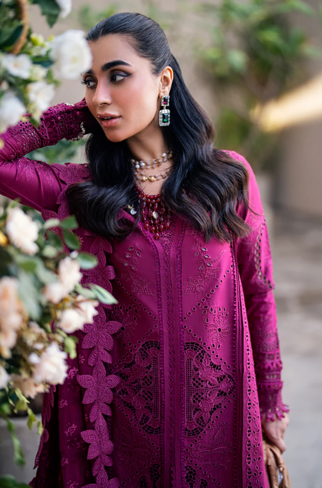 Summer 3PC Lawn ChickenKari Embroidered Suit - BFA0011 - New Arrivals | BlueFery