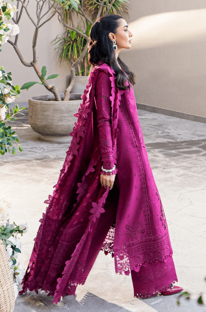 Summer 3PC Lawn ChickenKari Embroidered Suit - BFA0011 - New Arrivals | BlueFery