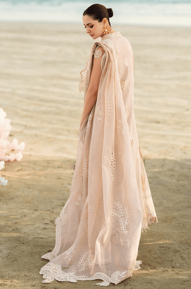 Summer 3PC Lawn ChickenKari Embroidered Suit - BFA0022 - New Arrivals | BlueFery