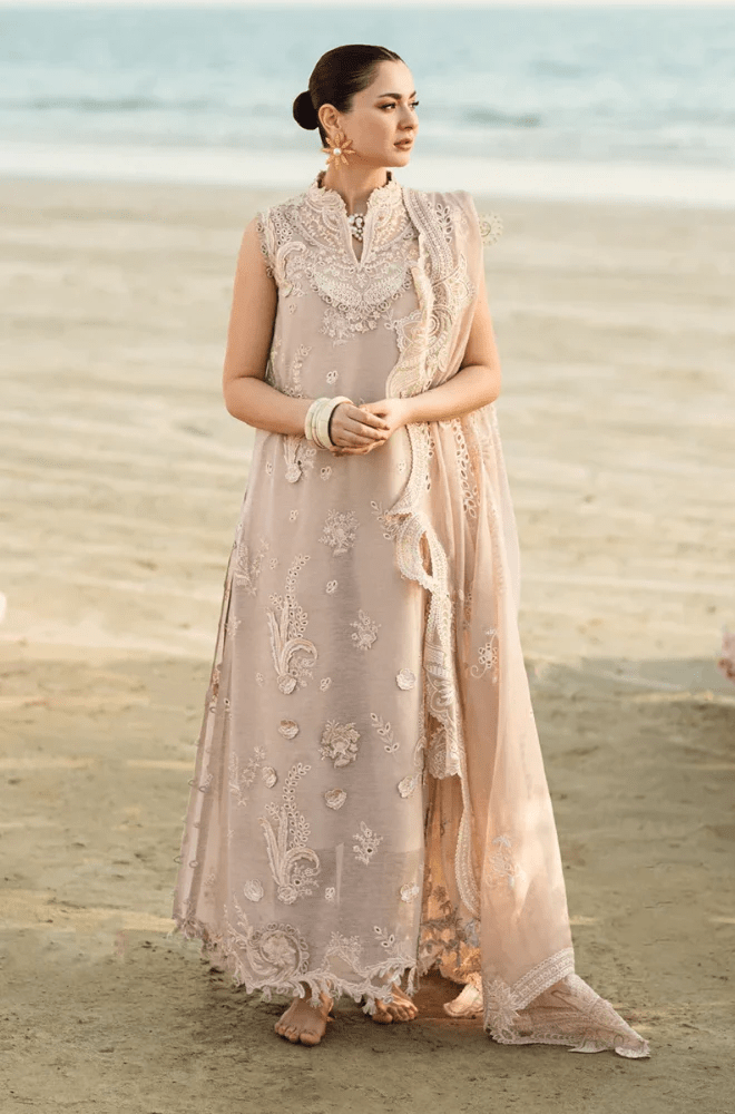 Summer 3PC Lawn ChickenKari Embroidered Suit - BFA0022 - New Arrivals | BlueFery