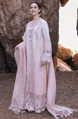 Summer 3PC Lawn Chikankari Embroidered Suit - BFA0009 - luxury | BlueFery