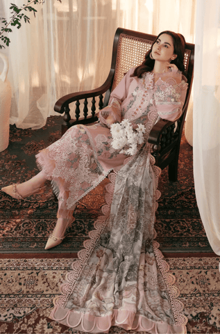 Summer 3PC Lawn Chikankari Embroidered Suit - BFA00130 - New Arrivals | BlueFery