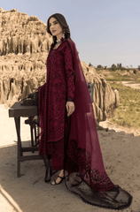Summer 3PC Lawn Chikankari Embroidered Suit - BFB0633 - New Arrivals | BlueFery